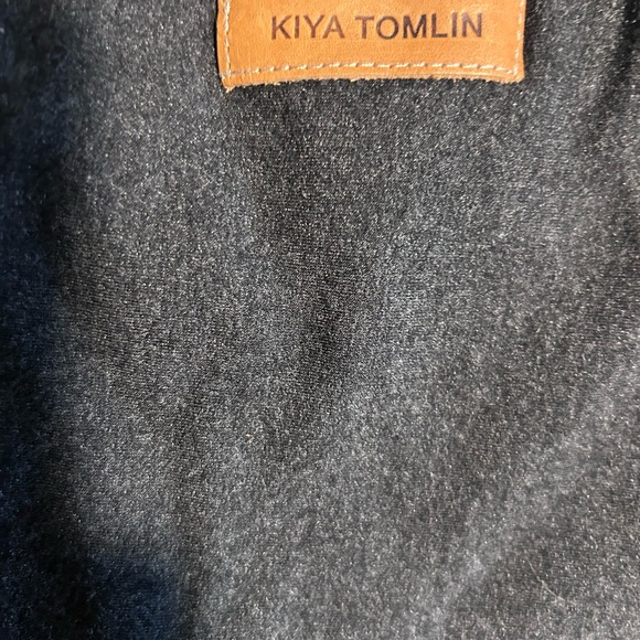 Elegant Black and Gray Women's Dress - Picture 3 of 5